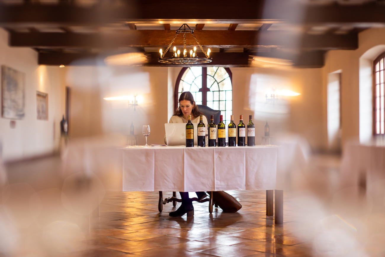 Classified Bordeaux tasting